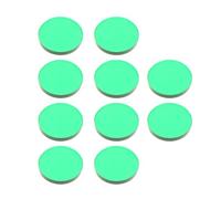 ZnttUu 10 piezas de acrílico transparente para taco de piscina, repuesto para billar, accesorios de palo, almohadillas transparentes para taco de piscina, arandelas