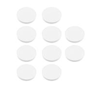 ZnttUu 10 piezas de acrílico transparente para taco de piscina, repuesto para billar, accesorios de palo, almohadillas transparentes para taco de piscina, arandelas