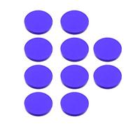 ZnttUu 10 piezas de acrílico transparente para taco de piscina, repuesto para billar, accesorios de palo, almohadillas transparentes para taco de piscina, arandelas