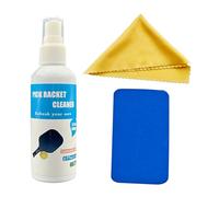 ZnttUu 100 ml Pickleballs Paddles Spray de limpieza Limpiadores de mantenimiento Superficies portátiles Pickleballs Pádel Superficies
