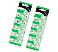 ZnttUu - Lote de 10/20 AG0 LR521 botón baterías AG0 LR521 Alkaline Battery Button Coin Cell for use in Small Devices Button Cell Battery