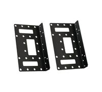 ZnttUu Soporte de montaje de almacenamiento de 2,5 pulgadas y 3,5 pulgadas, compartimento adaptador, bahías de disco duro, metal para discos duros, soporte de montaje de almacenamiento de alta