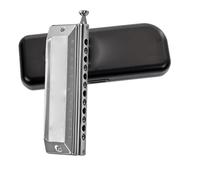 ZOAPDEBCE Armónica diatónica para niños y adultos, Harmonica 12 Hole Chromatic Harmonica 48 56 64 Key Of C Students Learn Harmonica harmonica Beginners(64)