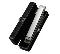 ZOAPDEBCE Armónica diatónica para niños y adultos, Harmonica 24 Holes Tremolo C Key Professional Harmonica Metal Instruments Professional Music Instruments harmonica Beginners