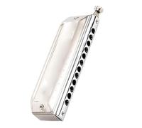 ZOAPDEBCE Armónica diatónica para niños y adultos, Professional Harmonica Student With 16 Holes Titanium Alloy Harmonica Precision Technology harmonica Beginners(12)