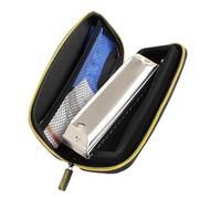 ZOAPDEBCE Armónica diatónica para niños y adultos, Professional Harmonica Student With 16 Holes Titanium Alloy Harmonica Precision Technology harmonica Beginners(16)