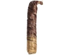 ZOAPDEBCE Cinta de extensión del cabello humano, Cabello trenzado rizado sintético, 14 pulgadas, 5.29 oz, onda suelta, rizado, preestirado, rizos en espiral, extensiones de cabello trenzado (4)(T33-27