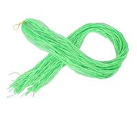 ZOAPDEBCE Cinta de extensión del cabello humano, Trenzas Caja Delgada Trenzas Extensiones de Cabello de Ganchillo Cabello Sintético Trenzas Delgadas Arco Iris Paquetes de Cabello(4)(Green)