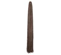 ZOAPDEBCE Cinta de extensión del cabello humano, Trenzas largas micro pre-bucles Trenzas sintéticas de 24 pulgadas Trenzas finas de caja pequeña Cabello trenzado de ganchillo for mujeres y niñas (4)(1