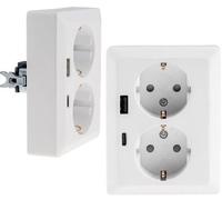 zócalo de contacto protector MILOS 2x 4250416340641