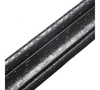 Zócalo de espuma para bordes de pared, Tira autoadhesiva for borde de pared zócalo riel Dado, multicolor(Black)