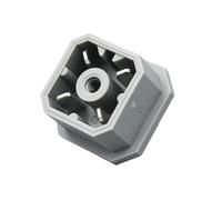 Zócalo de válvula solenoide G30A3N - Conector macho de 4 pines, conector de alimentación industrial rectangular compacto, gris, 250 V CA/CC(10PCS)