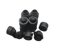 Zócalo del enchufe de alimentación del conector de 4 pines/7 pines de la serie CA for pruebas de circuitos eléctricos(CA3 LD 4-Holes Plug 1PCS)