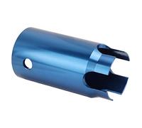 Zócalo del extractor de bloqueo de encendido, herramienta de manguito de bloqueo del interruptor de encendido de aleación de aluminio azul del coche, herramientas de reparación de automóviles para cha