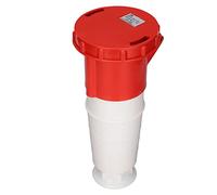Zócalo Industrial de 5 Pines, TYP-235 (hembra) 63a IP67 Conector Compacto a Prueba de Agua Enchufe de Aviación, para Cervecerías, Talleres, Campamentos, Exteriores, Astilleros, Industria, 220-415V