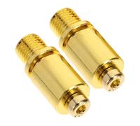 Zócalo para Brazo de Trémolo de Guitarra Eléctrica Dorado 2 Piezas | Metal Resistente al Desgaste, Instalación Sencilla, para Puente Tremolo y Guitarra Eléctrica