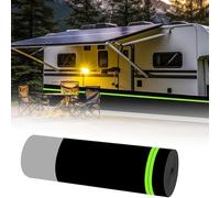 Zócalo para RV, zócalo de malla de hierro en la parte inferior, cubiertas para RV con cerradura, 2,6 pies / 3 pies de alto, zócalo de fácil instalación para exteriores de casas móviles 3ft*72ft