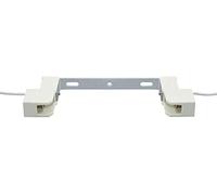 Zócalos R7S de 118 mm para bombilla R7S Conector base de lámpara de doble extremo de metal y cerámica Conector de soporte mango de cerámica de metal para proyector lámpara halogenuros
