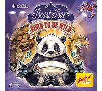 Zoch 601105143 Beasty Bar Born to be Wild - Juego de cartas con carácter fuerte, se puede jugar de forma independiente y combinable, para 2 a 4 jugadores, juego de estrategia, para niños a partir de 8