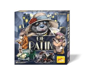 Zoch 601105185 Die Patin (Juego de Estrategia a Partir de 12 años), Juego de Mesa táctico con Concepto de Juego Innovador y Material de Juego 2-5 Jugadores, Aprox. 30 Minutos de