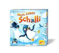 Zoch 601105189 - Mein Lieber Scholli (Juego Infantil a Partir de 6 años), diseño de pingüinos resbaladizos en la Pista de Patinaje sobre Hielo para niños, 2-4 Jugadores, Aprox. 30 Minutos de duración