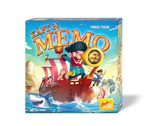 Zoch 601105221 Capit'n Memo - Juego Infantil y Familiar Pirata para 2 a 5 Jugadores, a Partir de 8 años