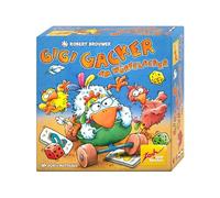 Zoch 601105222 Gigi Gacker Am Würfelacker - El Juego de Dados turbulento en el Popular Ambiente de gallinas a Partir de 8 años para 2 y 5 Jugadores