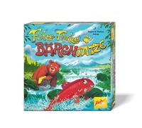 Zoch Flitze Flatze Bear Pata - Juego Familiar con Plan de Juego de río transformable, Juego de Cartas táctico, Oso babbel bloquea el salmón, Juego de Pensamiento, niños a Partir de 6 años