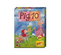 Zoch Juego de cartas Pig 10 Blanco Mediano (Noris 601105052)