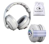 Zocipro 2 en 1 Cascos Bebe Antiruido Protectores Auditivos, Cascos Insonorización Bebé con Cancelación de Ruido y Diadema Ajustable, Cascos para Bebés Antirruido y Auriculares Bebé Antirruido