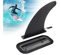 Zocipro 9 Pulgadas de Removible Universal Quilla Paddle Surf con Base Quilla, Quillas Surf Desmontable Stand Up Paddle Fin de Repuesto Nylon Seguro Reforzado Aleta Tabla Paddle Surf para Longboard