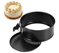 Zocipro Molde Tarta Desmontable 16cm, Mini Antiadherente Moldes Reposteria Redondo Para Reposteria Bizcocho Pasteles Tartas Pastel Queso