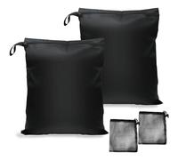ZOCONE 2 Piezas Bolsas Ropa Mojada Reutilizable Bolsas Impermeables para Ropa con Bolsa Lavadora Wet Bag Viaje Seca Húmedas para Piscina Gimnasio Bebe Pañales