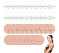 ZOCONE 40 PCS Parches Freestyle Libre 2, Autoadhesivo Parches Freestyle Libre Transparente y Tela Adhesivos Protector para Sensor de Glucosa Protector para Sensor Diabetes