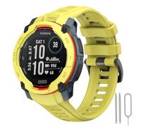 ZOCOVIN Correas de reloj de silicona para Garmin Instinct 3 de 45 mm, correa de silicona suave de repuesto para Garmin Instinct 3 de 45 mm