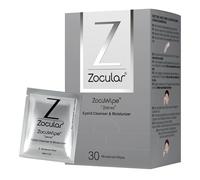 Zocuwipe - Toallitas para párpados con complejo natural de okra - Limpiador de párpados y almohadillas hidratantes para ojos irritados y rojos de ojos secos, blefaritis 30 unidades
