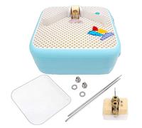 ZOCWJK Mini kit de herramientas de molienda de bricolaje con soporte, herramienta de molienda portátil de vidrio con brocas de 1/4 y 3 pulgadas/4 y 1 pulgada y cuna de dedo, máquina de molienda de