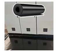 ZOCWJK Rollos de tiras aislantes de goma de 1/8 pulgadas, 1/4 pulgadas, 3/8 pulgadas de grosor, láminas de seguridad aisladas cortables, para juntas, sellado, acolchado, revestimiento, escudo