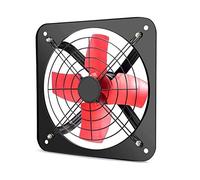 ZOCWJK Ventilador extractor industrial, extractor comercial, bajo ruido, para cocina, baño, extractor, extractor de aire, ventilador de ventilación ultra silencioso, metal industrial neutro (10