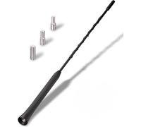 Zodazoqa 1 antena de techo para coche FM DAB para una recepción óptima AM/FM con M4, M5, M6, supercompatibilidad (28 cm)