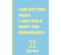 Zodiac Aura: Funny Gemini Quote Notebook: 6x9,120 Pages Lined Journal with Zodiac Traits Page | Gift for birthdays, Astrology lovers & Witty Gemini ... for gratitude, manifesting & Daily Reflection