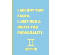 Zodiac Aura: Funny Gemini Quote Notebook: 6x9,120 Pages Lined Journal with Zodiac Traits Page | Gift for birthdays, Astrology lovers & Witty Gemini ... for gratitude, manifesting & Daily Reflection