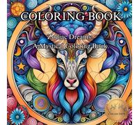 Zodiac Dreams: A Mystical Coloring Book.: Explore the Stars and Awaken Your Inner Spirit Through Art. (50 Unique Images Coloring Books with an Artistic Flair)