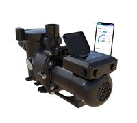 Zodiac E30 iQ 200 bomba de velocidad variable, recomendada para piscinas de hasta 120 m3, alta eficiencia energética en la filtración. Ahorra energía, silenciosa (-15dB) y control mediante una App