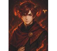 Zodiac Journal - Aries Flame Reflections: A personal journaling space to explore feelings, patterns, and daily thoughts