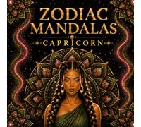 Zodiac Mandalas: Capricorn: 30 Capricorn Inspired Coloring Pages Featuring Elegant Women, Intricate Mandalas, and Inspiring Designs for Adults