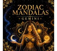 Zodiac Mandalas: Gemini: A Gemini Coloring Book Featuring Mystical Women, Elegant Mandalas, Celestial Beauty, and Relaxing Designs for Adults