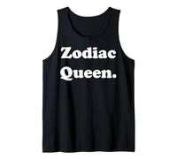 Zodiac Queen Astrology Horoscope Stars Camiseta sin Mangas