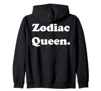 Zodiac Queen Astrology Horoscope Stars Sudadera con Capucha