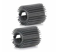 Zodiac R0638800 - dos cepillos cortos de PVC para Vortex / RV